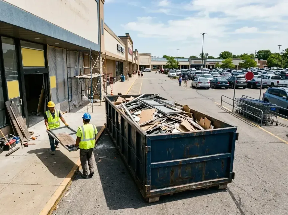 retail-store-renovation-debris-003 — frequently asked questions, Roll-off Dumpster Rentals in Elmwood Park, NJ
